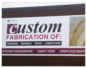 Crystal Tile Marble Banners